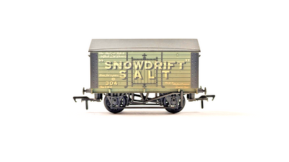 BACHMANN 00 GAUGE - 10T SALT WAGON SNOWDRIFT SALT NO.304 - UNBOXED