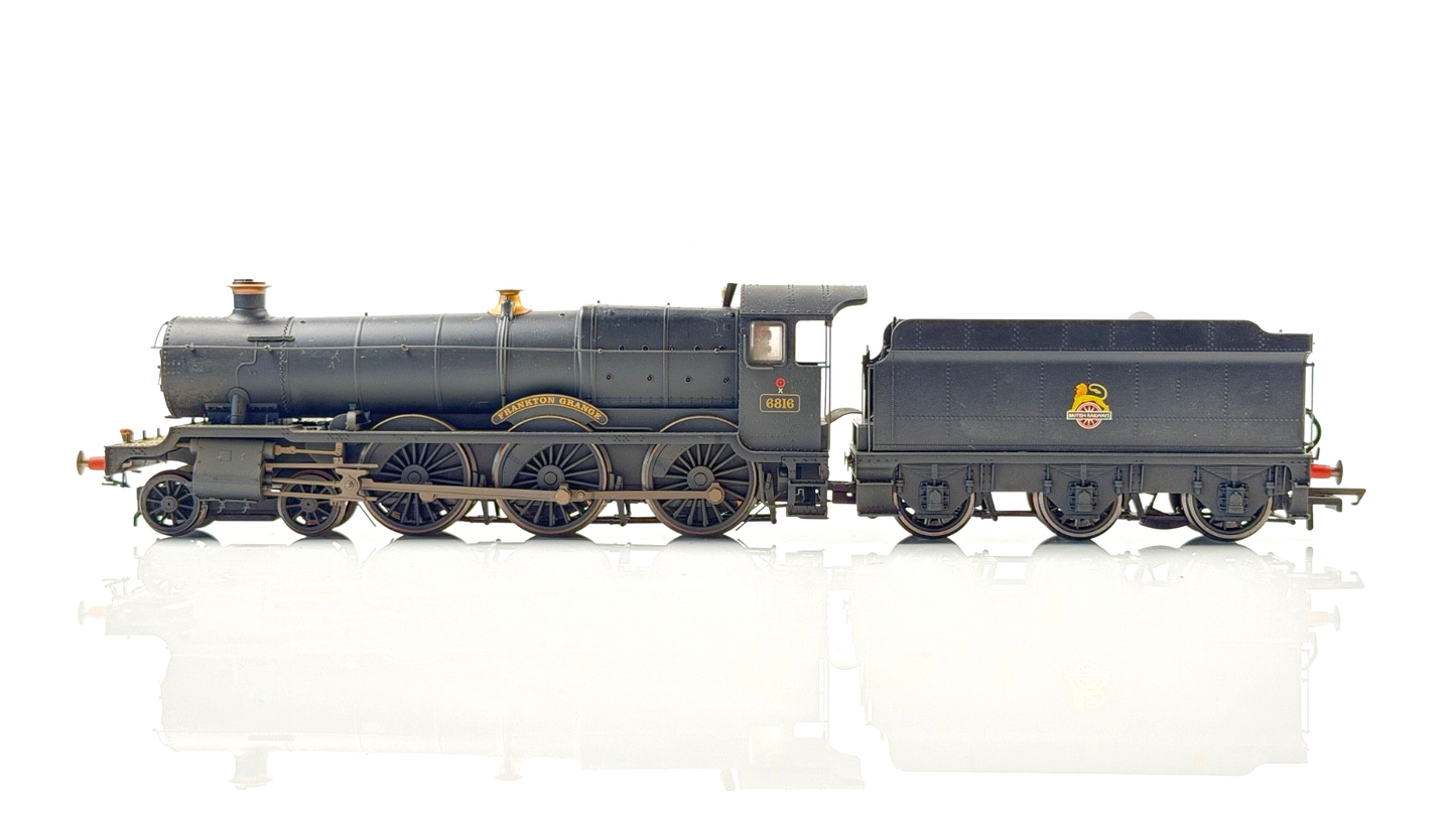 HORNBY 00 GAUGE - R2548 - BR BLACK 4-6-0 FRANKTON GRANGE 6816 WEATHERED BOXED