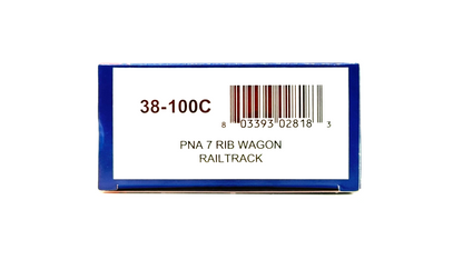 BACHMANN 00 GAUGE - 38-100C - 34 TON PNA BALLAST SPOIL 7 RIB WAGON RAILTRACK