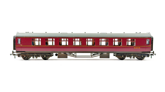 LARRY GODDARD 00 GAUGE BRASS KIT BUILT BR (W) MAROON DIAGRAM C70 COACH W4477W