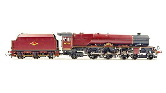 HORNBY 00 GAUGE - BR MAROON 4-6-2 PRINCESS MARGARET ROSE 46203 PART BOXED