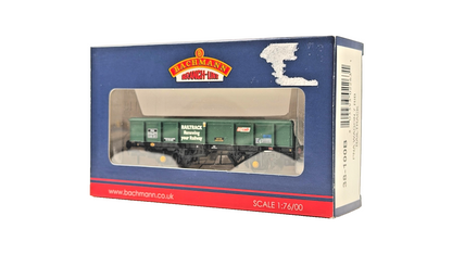 BACHMANN 00 GAUGE - 38-100B - 34 TON PNA BALLAST SPOIL 7 RIB WAGON RAILTRACK