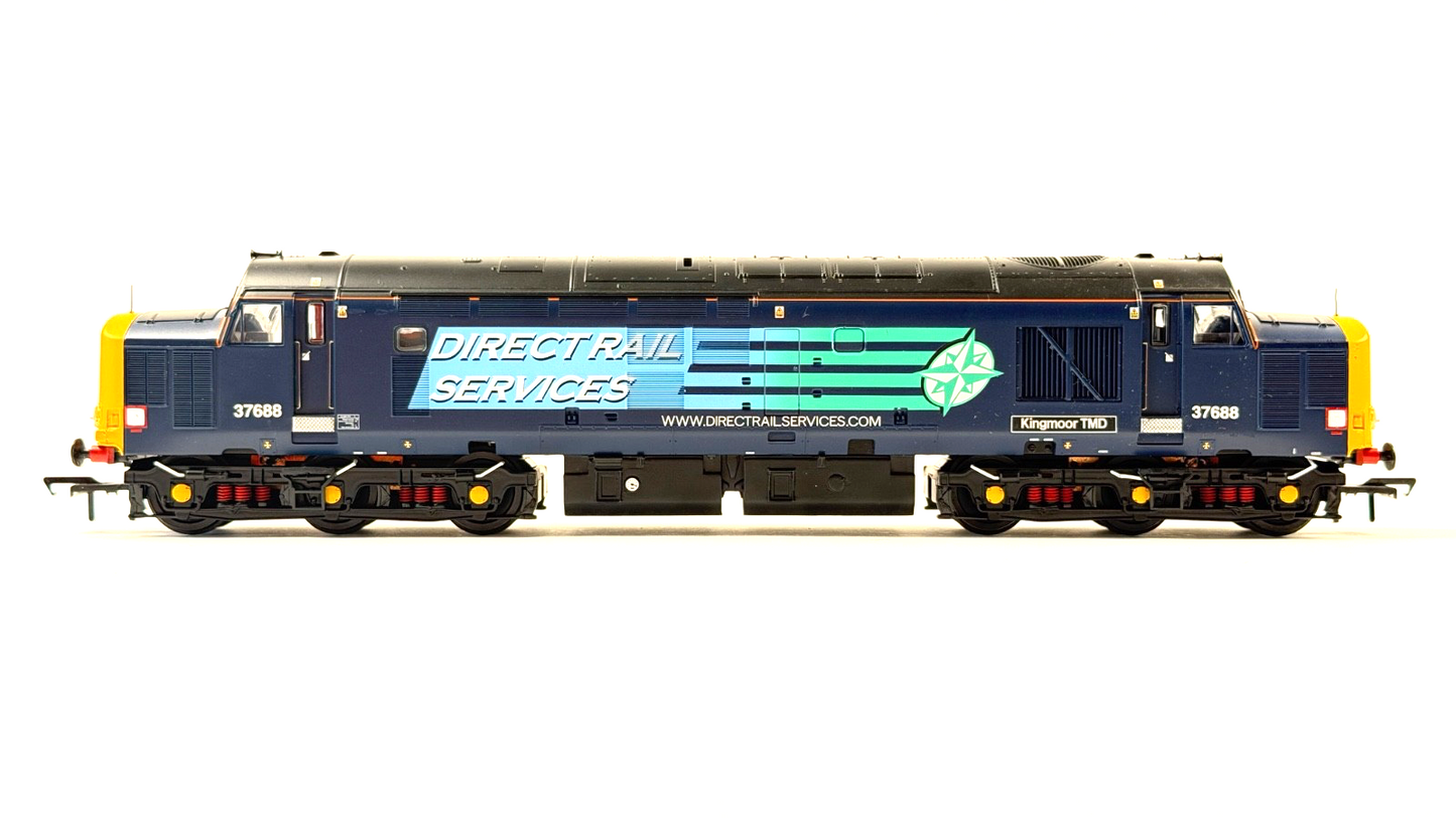 BACHMANN 00 GAUGE - 32-392 - CLASS 37/5 37688 KINGMOOR TMD DIRECT RAIL COMPASS