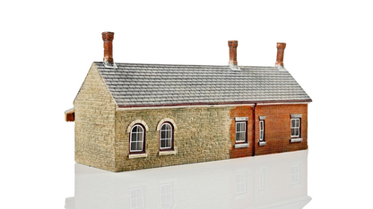 BACHMANN SCENECRAFT 00 GAUGE - 44-144 - HIGHLEY STATION BOOKING OFFICE - UNBOXED