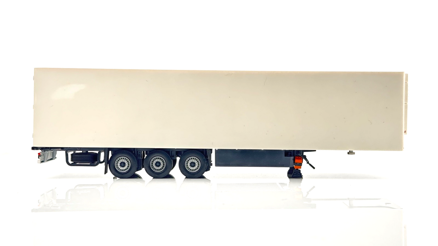 TEKNO 1/50 SCALE - 62198 - REEFER TRAILER THERMOKING SLX PLAIN WHITE BOXED