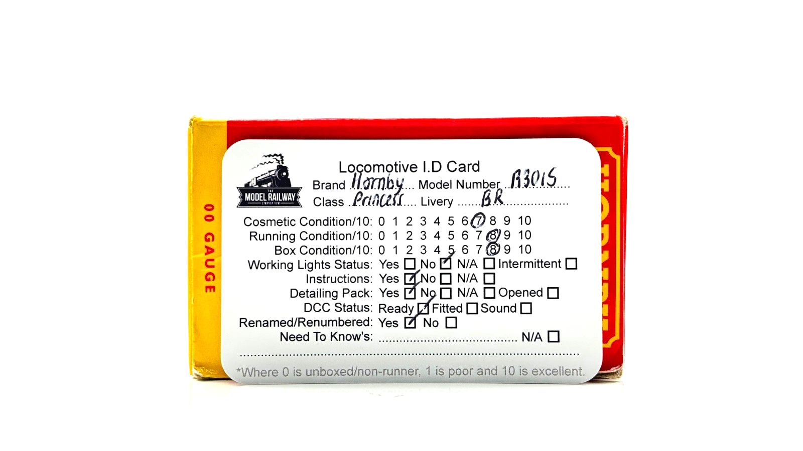 HORNBY 00 GAUGE - R3015 - BR 4-6-2 MAROON PRINCESS MARGARET ROSE 46203 - RENAMED