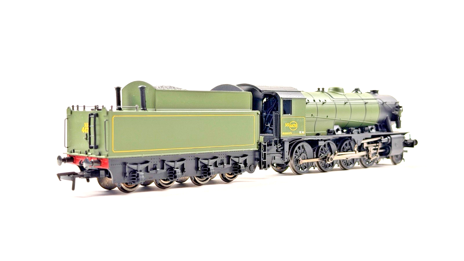 BACHMANN 00 GAUGE - 32-250X - DUTCH NS LIVERY AUSTERITY NO.4479 GREEN LOCOMOTIVE