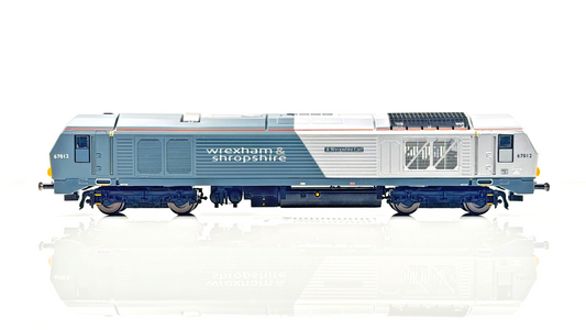 HORNBY 00 GAUGE - R3038 - CLASS 67 DIESEL 67012 WREXHAM & SHROPSHIRE - BOXED