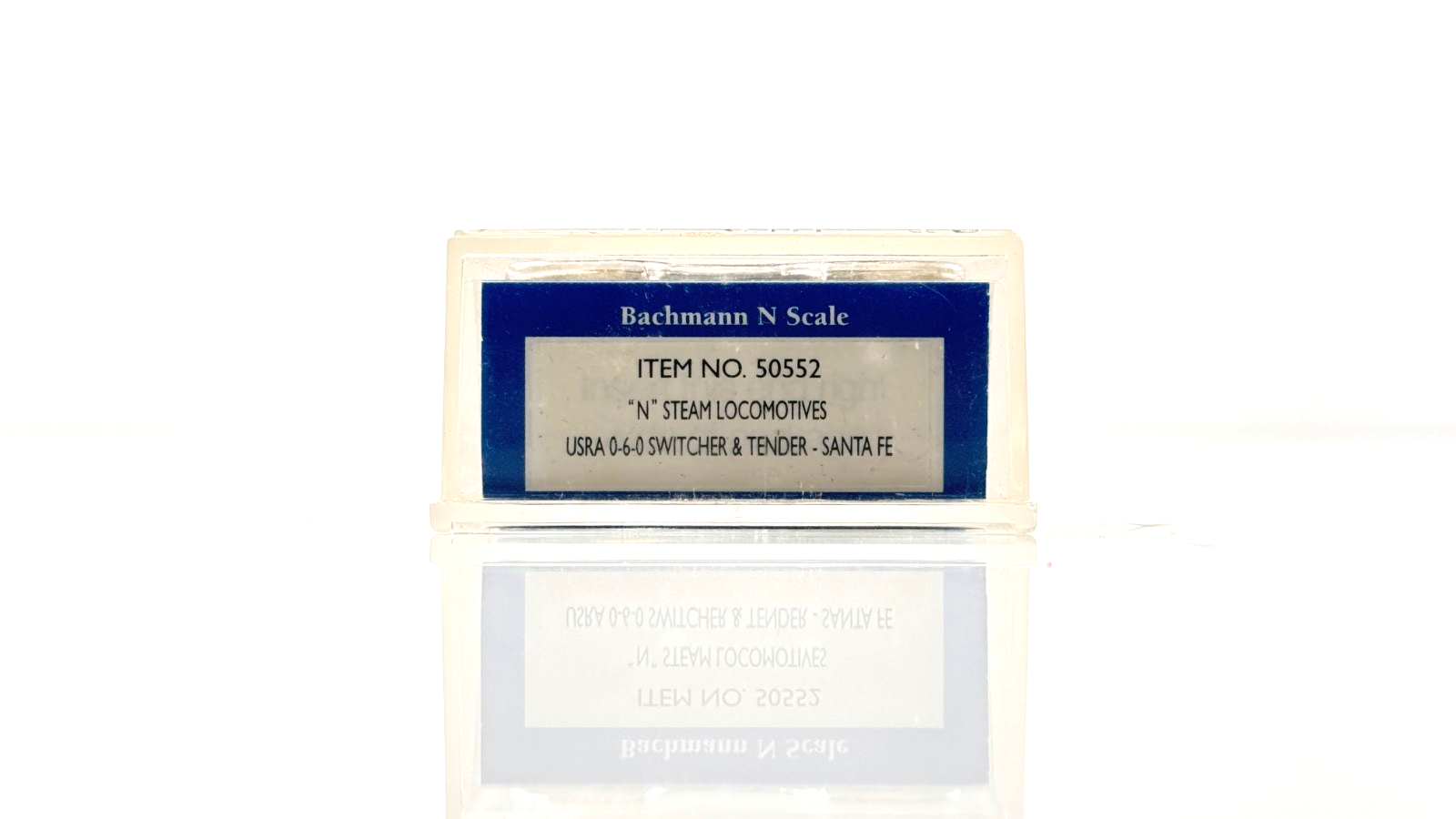 BACHMANN N GAUGE - 50552 - USRA 0-6-0 SWITCHER & TENDER SANTA FE - BOXED