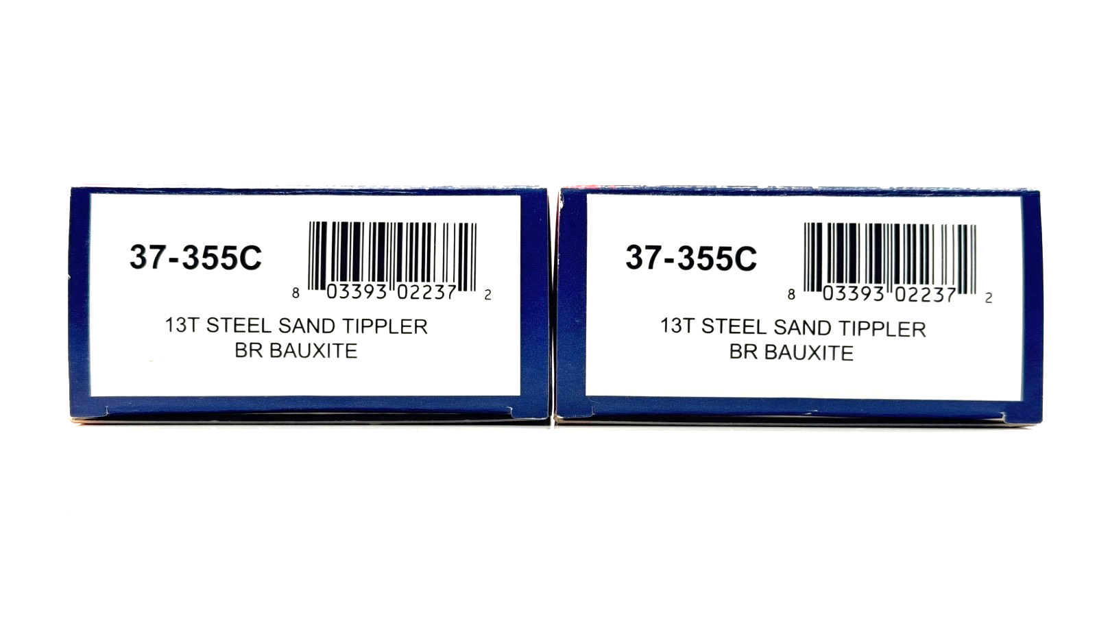 BACHMANN 00 GAUGE - 37-355C - 13T STEEL SAND TIPPLER WAGON BR BAUXITE X2