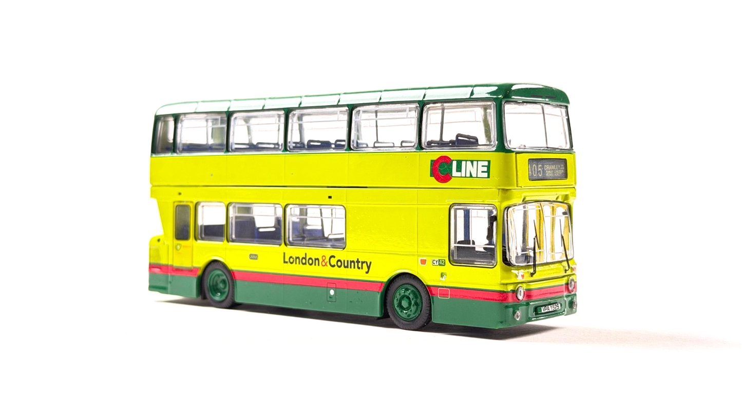 BRITBUS AN1-04 - 1/76 SCALE - PARK ROYAL NBC LONDON & COUNTRY - (IMPERFECT)