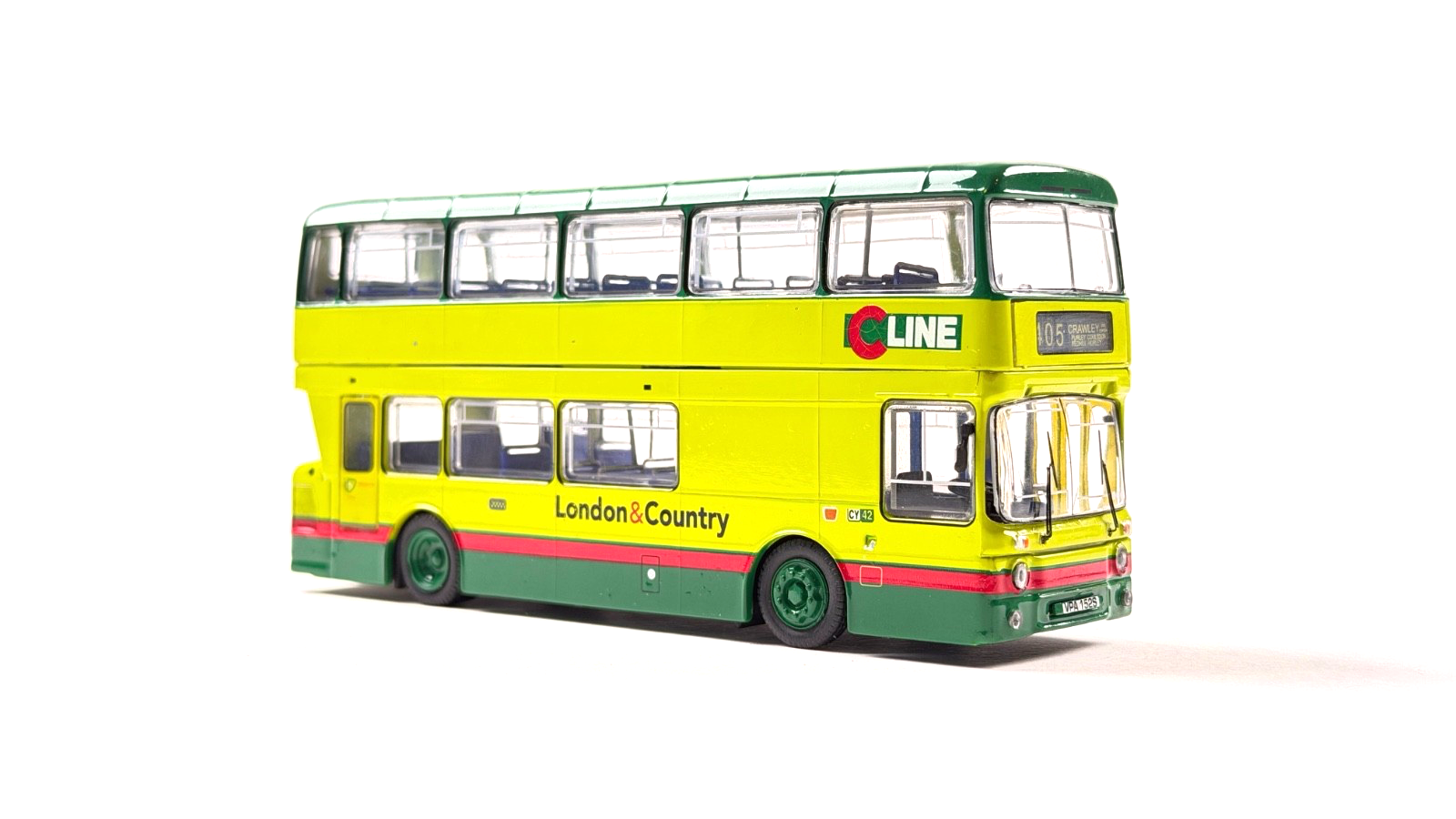 BRITBUS AN1-04 - 1/76 SCALE - PARK ROYAL NBC LONDON & COUNTRY - (IMPERFECT)