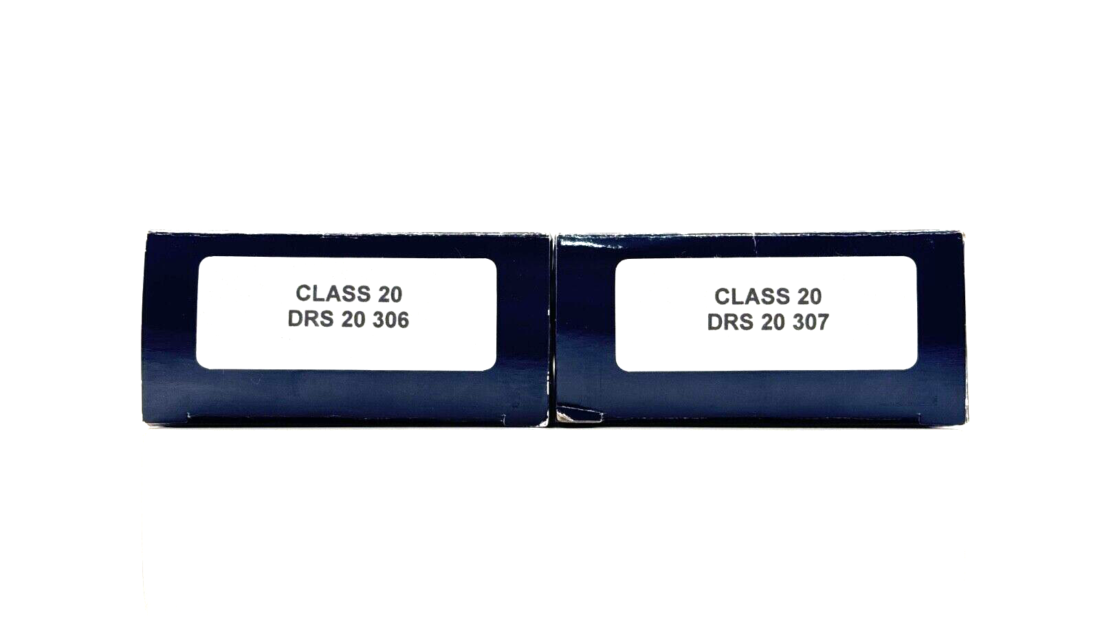 BACHMANN 00 GAUGE - CLASS 20/3 20306 20307 DRS REFINISHED TWIN SET WITH LIGHTS