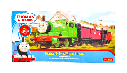 HORNBY 00 GAUGE - R9284 - PERCY & THE MAIL TRAIN SET - BOXED