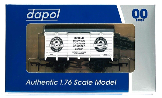 DAPOL 00 GAUGE - ISFIELD BREWING COMPANY UCKFIELD VENT VAN 016 (SIMPLY SOUTHERN)