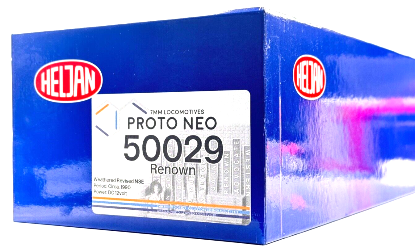 HELJAN O GAUGE - CLASS 50 DIESEL 50029 NETWORK SOUTHEAST NSE RENOWN (PROTO NEO)