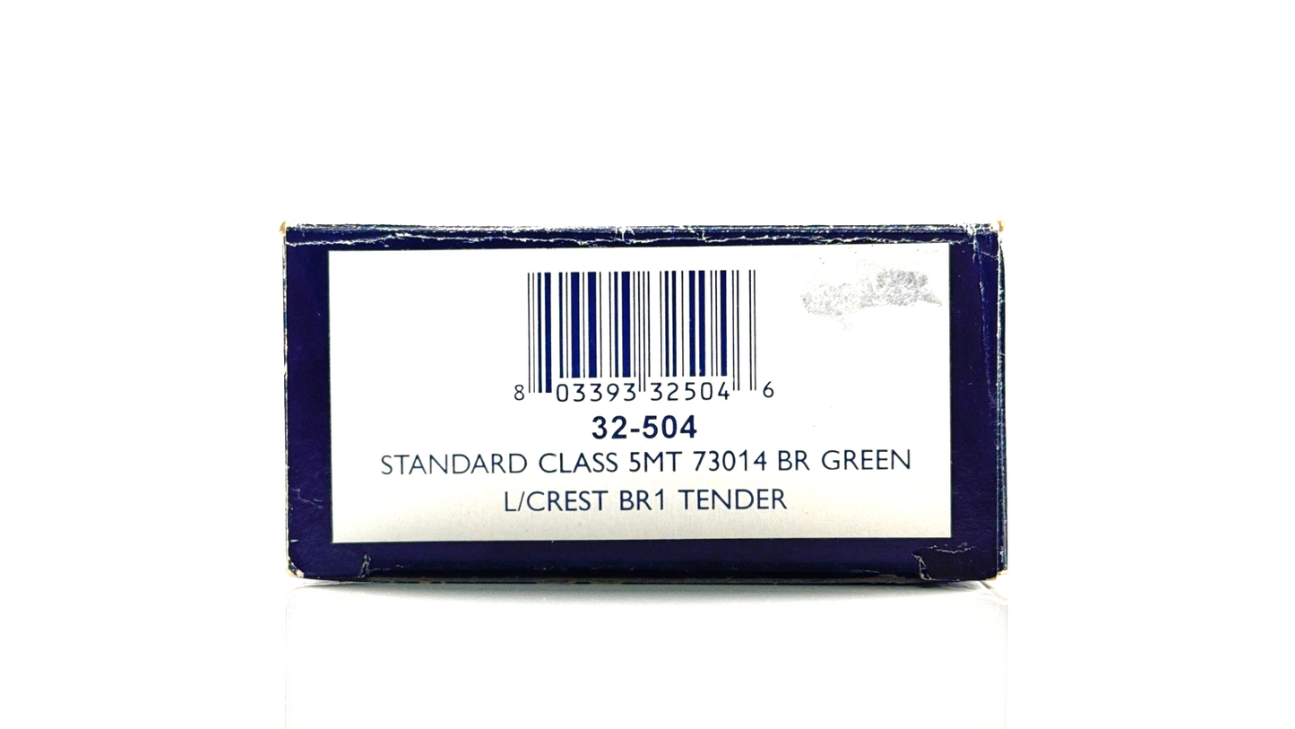 BACHMANN 00 GAUGE - 32-504 - STANDARD CLASS 5MT 73014 BR GREEN LATE BR1 TENDER