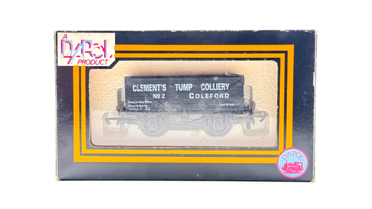DAPOL 00 GAUGE - CLEMENT'S TUMP COLLIERY COLEFORD WAGON NO.2 (LIMITED EDITION)