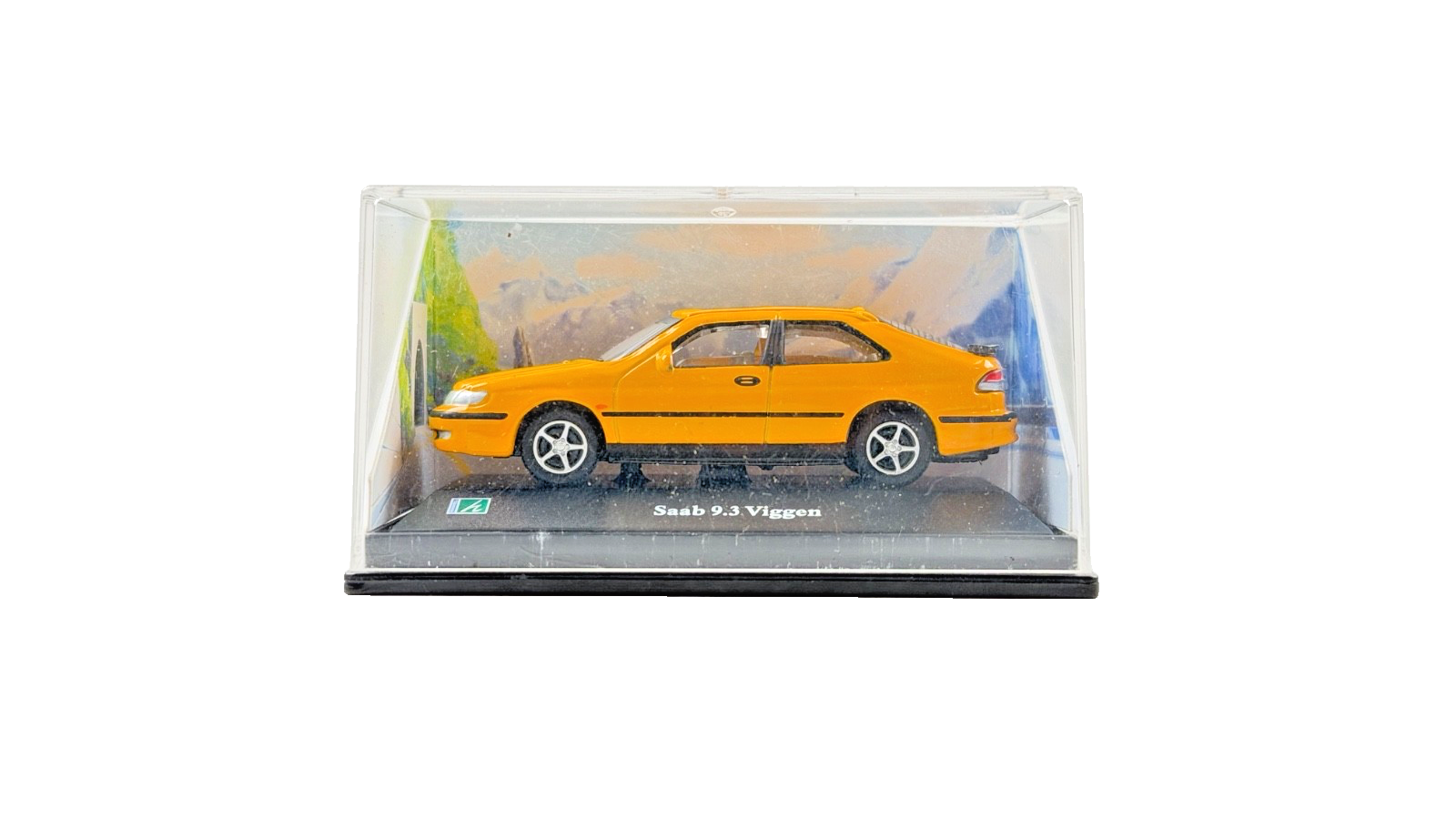 CARARAMA 1/72 SCALE - SAAB 9.3 VIGGEN YELLOW - BOXED