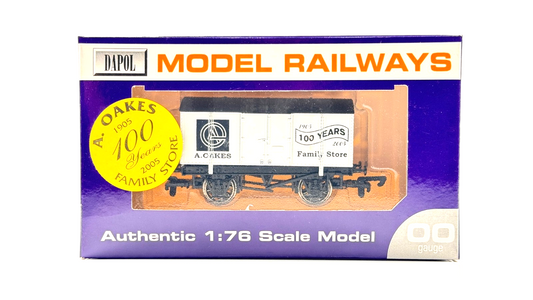 DAPOL 00 GAUGE - A. OAKES 100 YEARS OF A FAMILY GUNPOWDER VAN (LIMITED EDITION)