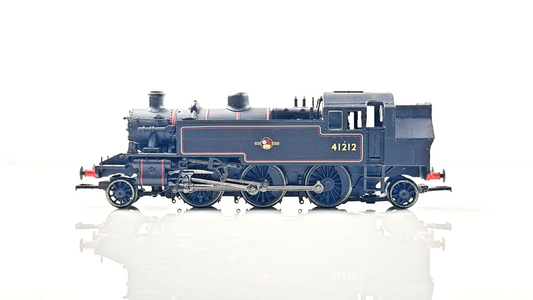 BACHMANN 00 GAUGE - 31-455 - IVATT TANK 41212 BR LINED BLACK LATE CREST - BOXED