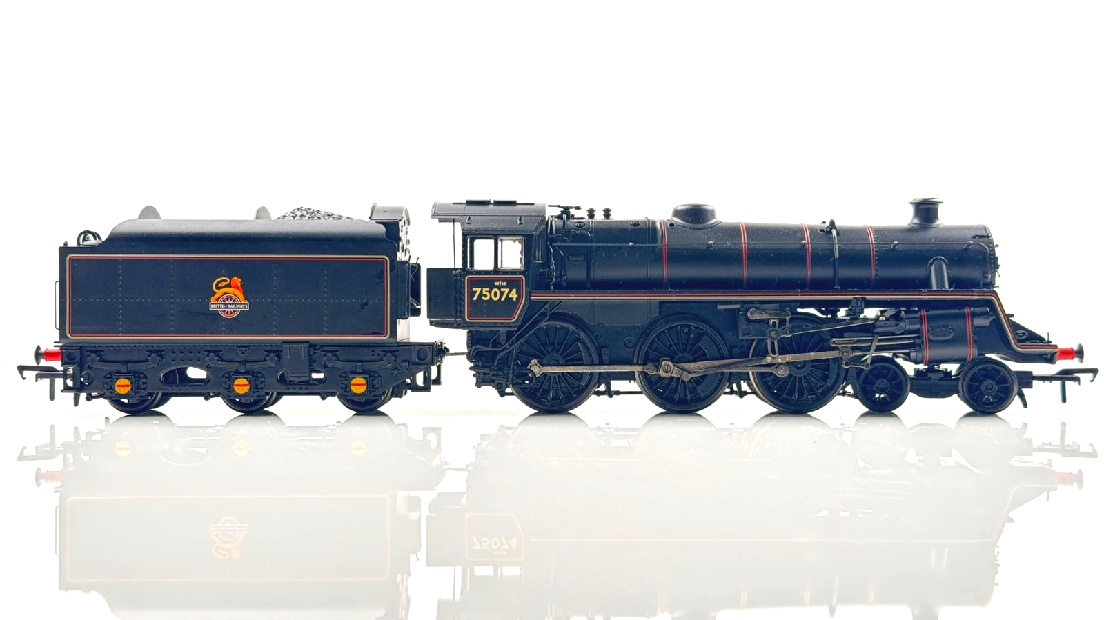 BACHMANN 00 GAUGE - 31-117DC - STANDARD CLASS 4MT 75074 BR BLACK DCC FITTED