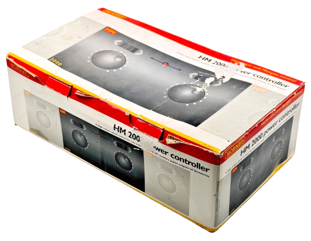 HORNBY 00 GAUGE - R8012 - HM2000 TWIN TRACK DC ANALOGUE POWER CONTROLLER BOXED