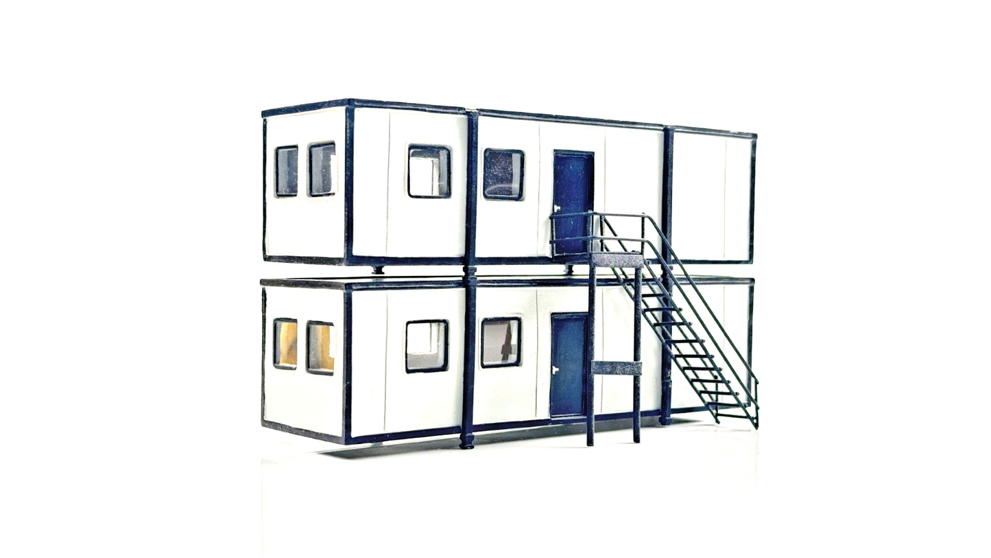 BACHMANN 00 GAUGE SCENECRAFT - 44-081 - PORTABLE OFFICES - UNBOXED