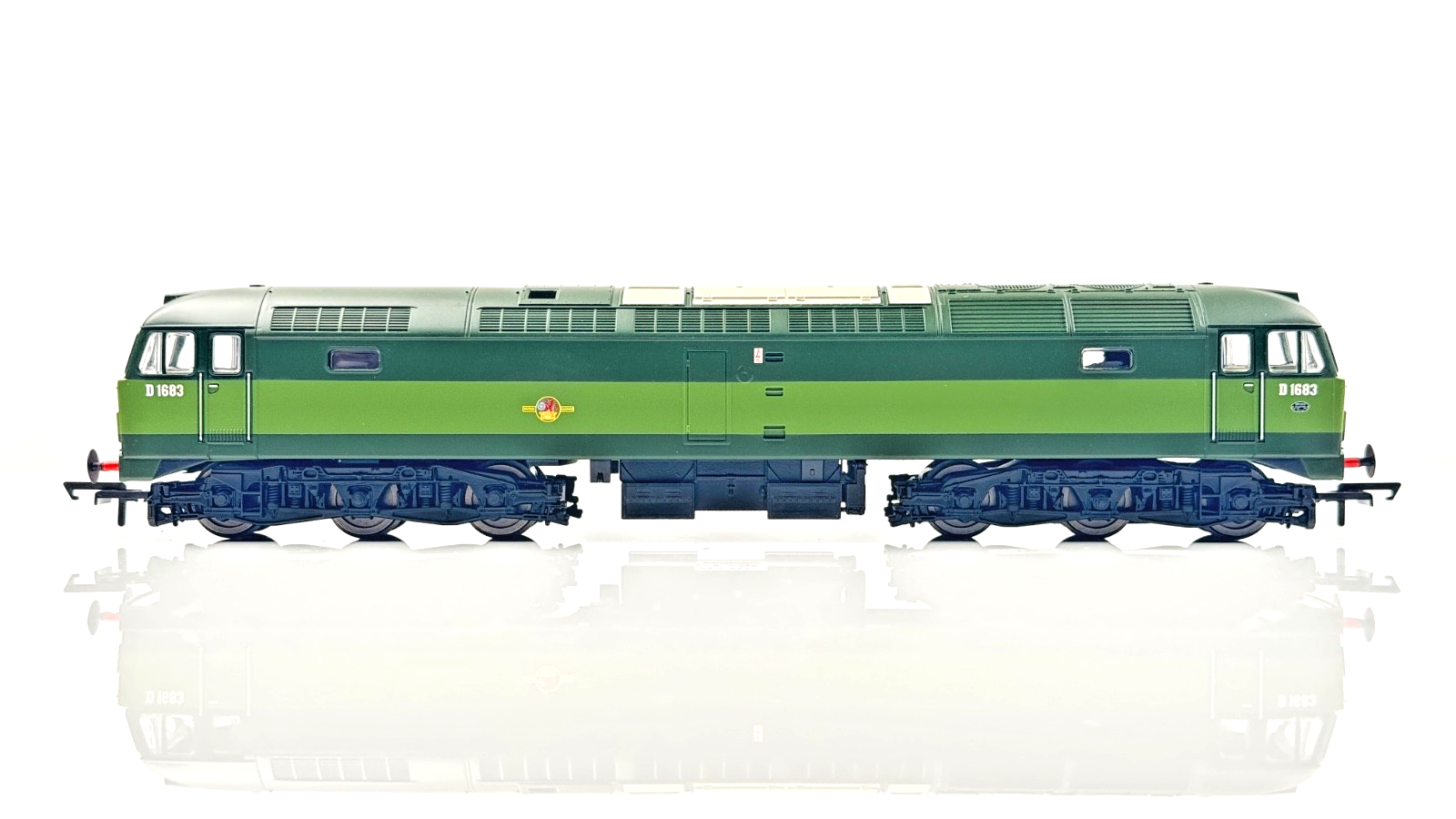 HORNBY 00 GAUGE - R30182 - CLASS 47 DIESEL D1683 BR TWO TONE GREEN BOXED