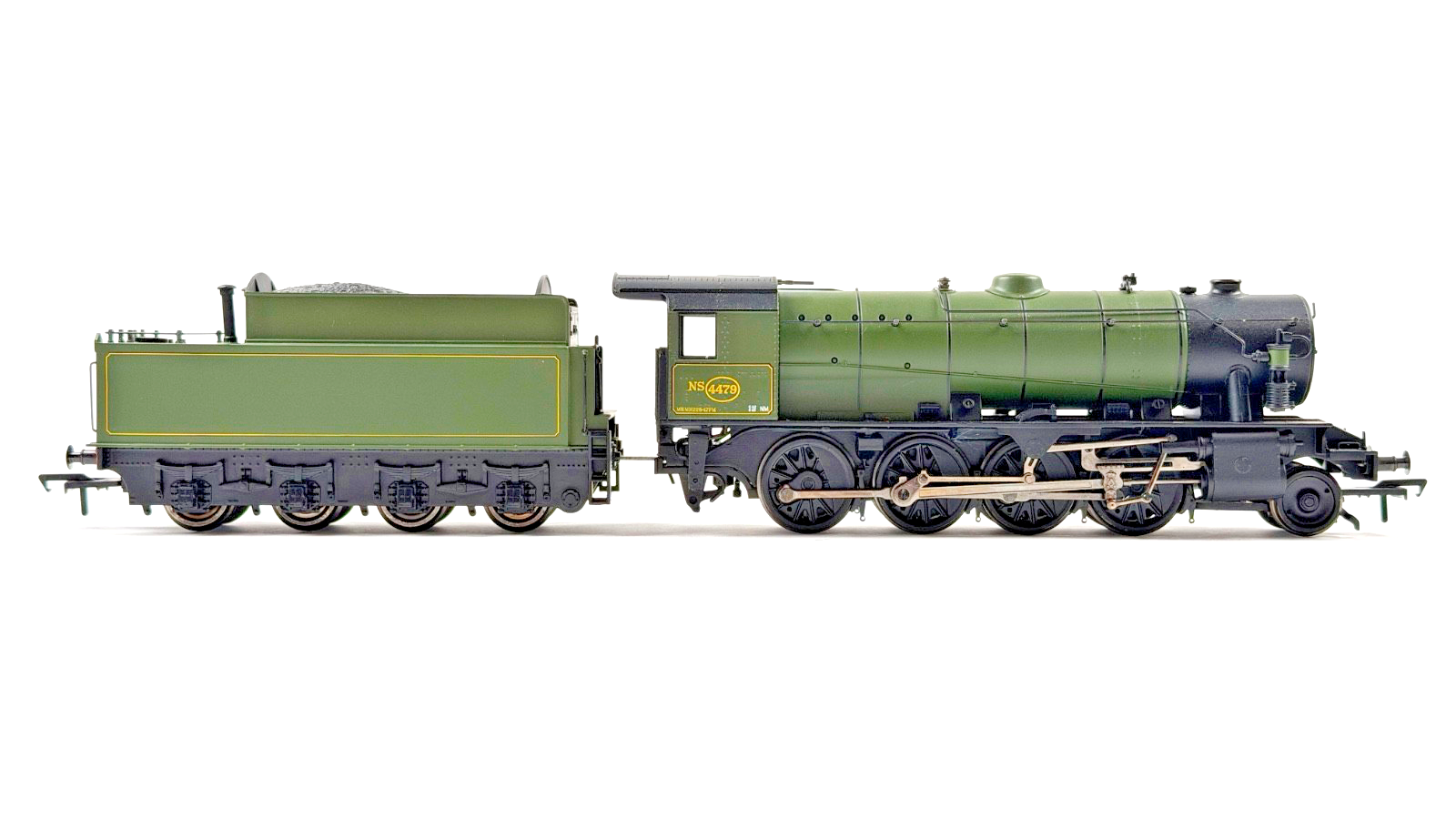 BACHMANN 00 GAUGE - 32-250X - DUTCH NS LIVERY AUSTERITY NO.4479 GREEN LOCOMOTIVE