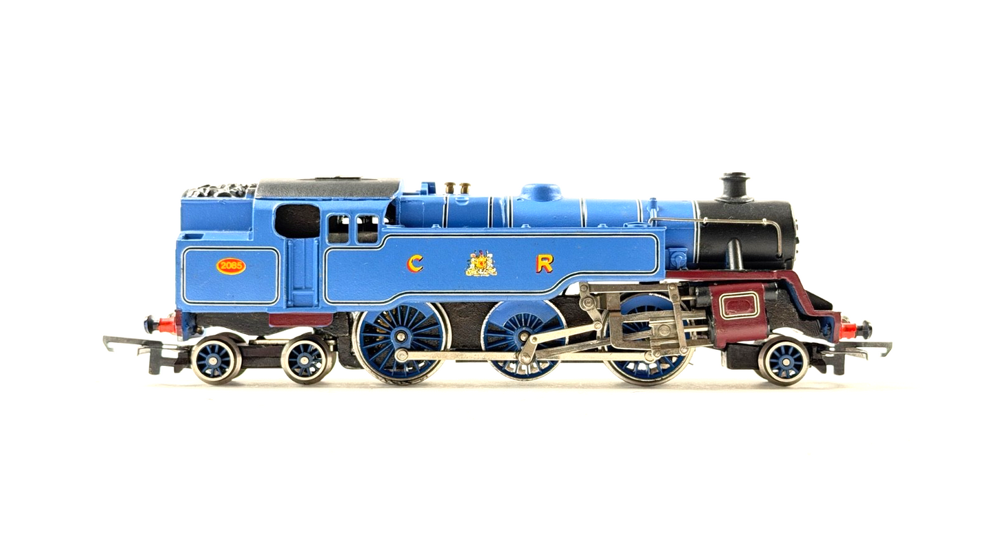 WRENN 00 GAUGE - W2246 - 2-6-4 TANK CALEDONIAN RAIL BLUE 2085 - NEEDS SERVICE