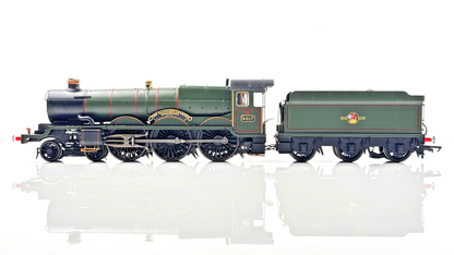 HORNBY 00 GAUGE - R3619 - BR GREEN 4-6-0 CASTLE GLOUCESTERSHIRE REGIMENT 5017