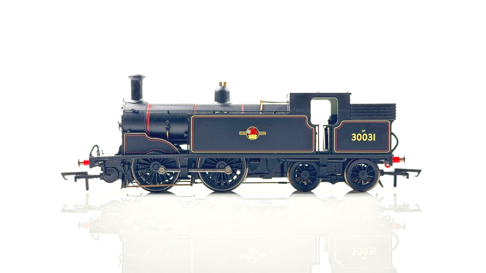 HORNBY 00 GAUGE - R2505 - BR BLACK 0-4-4 CLASS M7 LOCOMOTIVE 30031 - SPARES