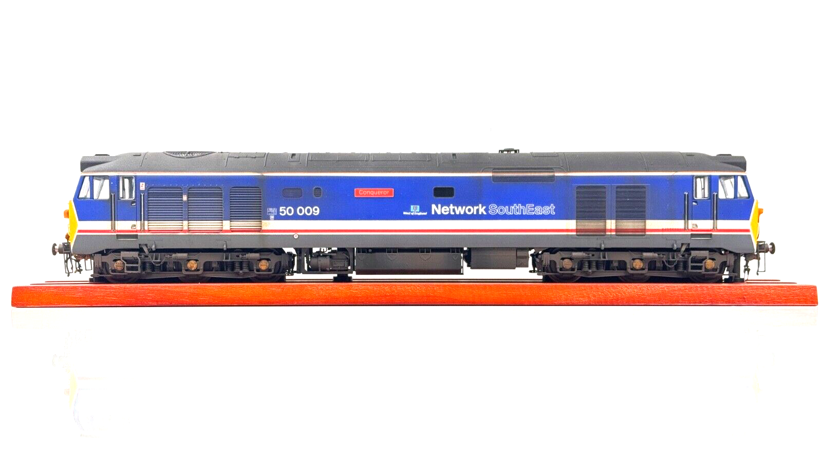 HELJAN O GAUGE - CLASS 50 DIESEL 50009 NETWORK SOUTHEAST CONQUEROR (PROTO NEO)