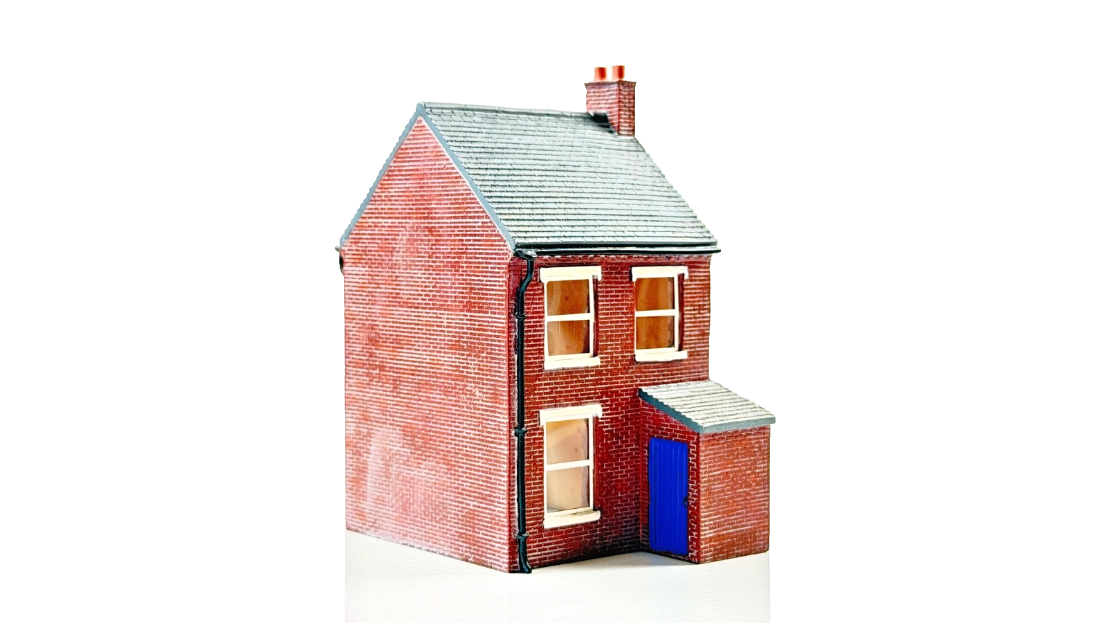 HORNBY 00 GAUGE SKALEDALE - R8622 - MID TERRACED HOUSE RIGHT HAND UNBOXED