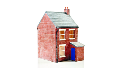 HORNBY 00 GAUGE SKALEDALE - R8622 - MID TERRACED HOUSE RIGHT HAND UNBOXED