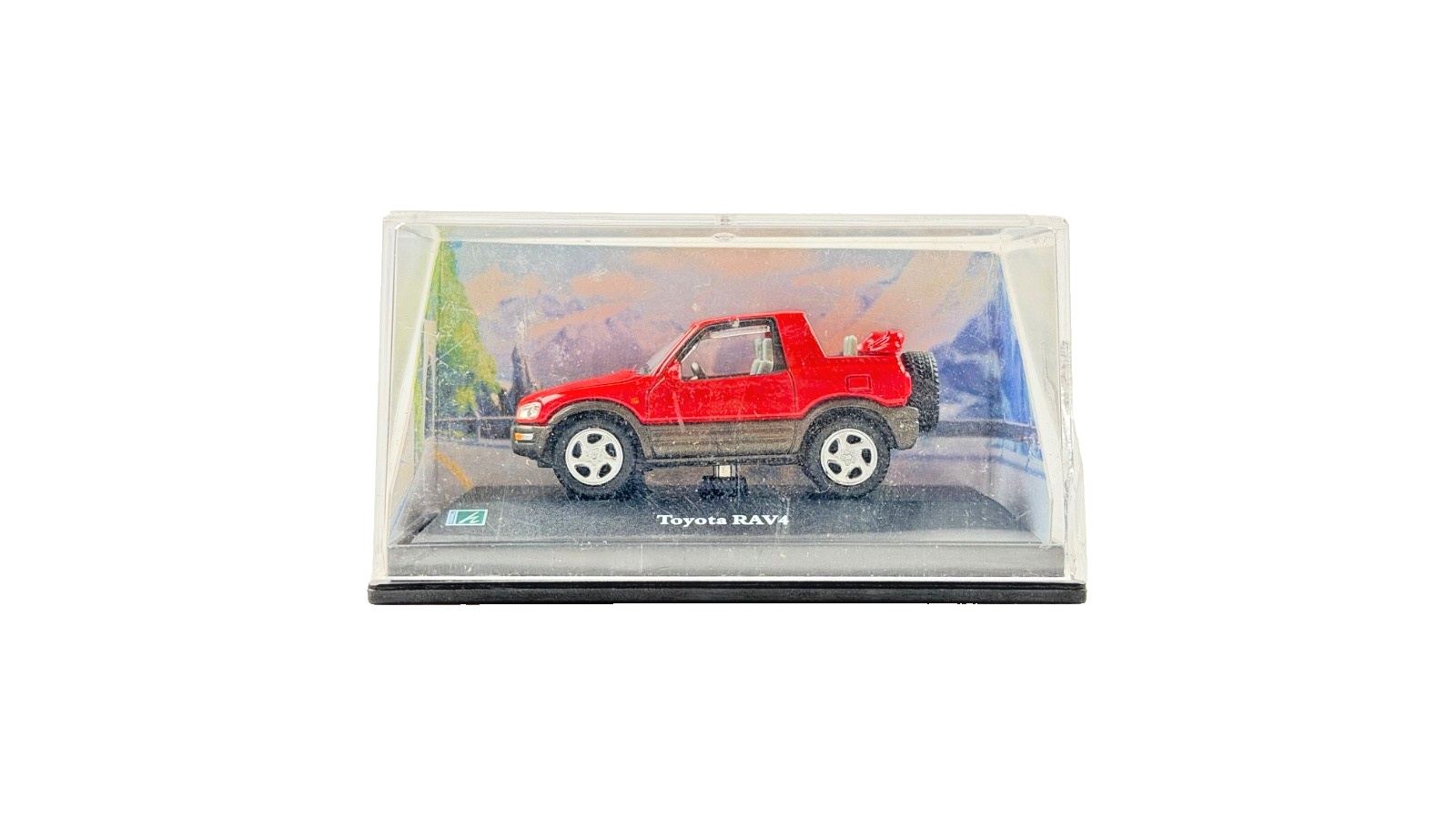 CARARAMA 1/72 SCALE - TOYOTA RAV4 RED - BOXED