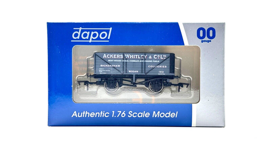 DAPOL 00 GAUGE - ACKERS WHITLEY & CO BICKERSHAW COLLIERIES 162 (LIMITED EDITION)