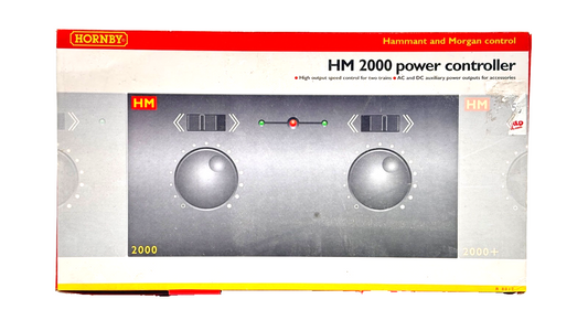 HORNBY 00 GAUGE - R8012 - HM2000 TWIN TRACK POWER CONTROLLER (DC) - BOXED
