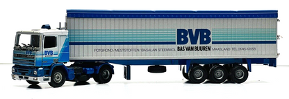 EARLY TEKNO 1/50 - DAF 95 'BVB' BAS VAN BUUREN TRUCK & TRAILER HOLLAND - BOXED
