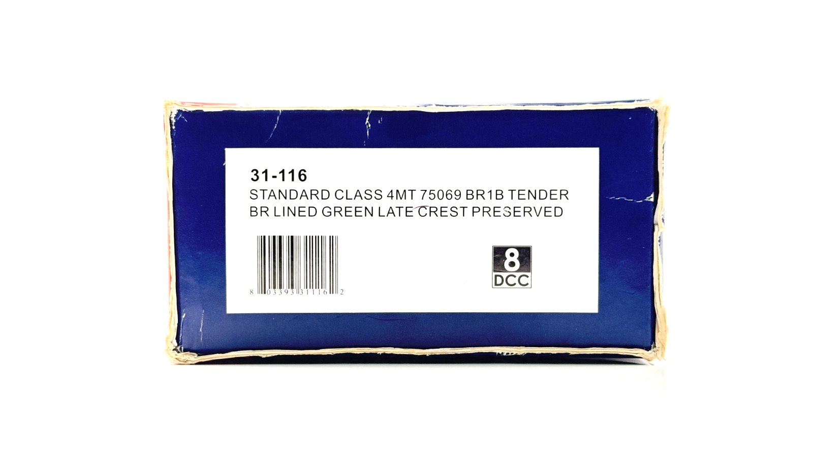 BACHMANN 00 GAUGE - 31-116 - STANDARD CLASS 4MT 75069 BR1B TENDER BR LINED GREEN