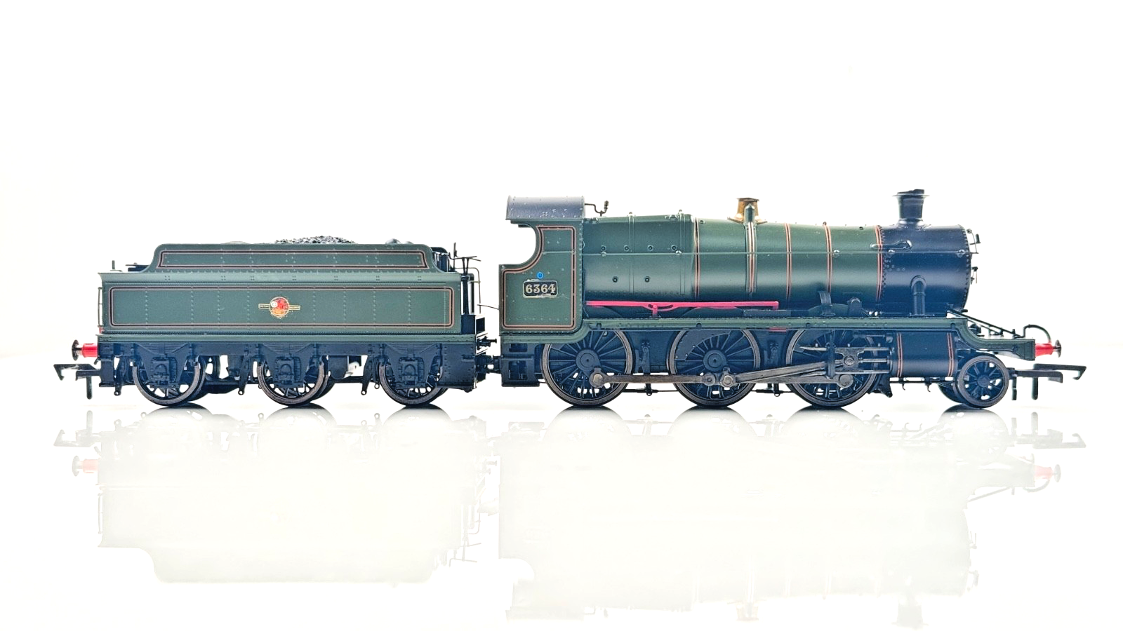 DAPOL 00 GAUGE - 4S-043-005 - 2-6-0 MOGUL 6364 GREEN EARLY CREST - BOXED