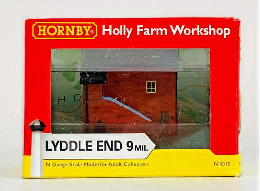 HORNBY N GAUGE LYDDLE END - N8015 - HOLLY FARM WORKSHOP - BOXED