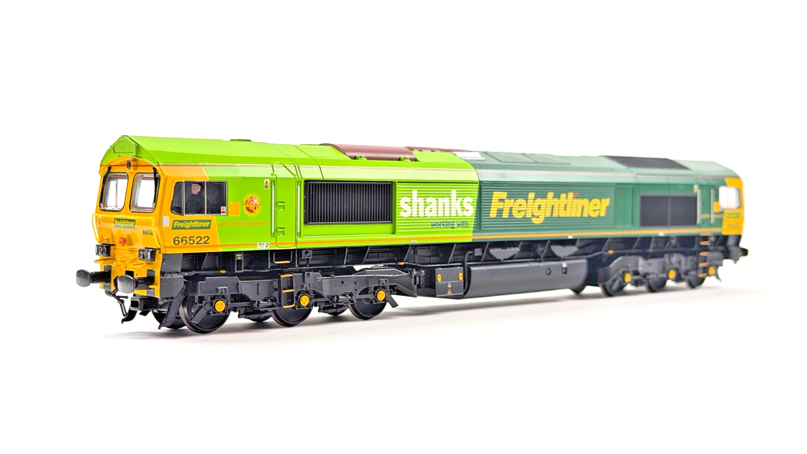 BACHMANN 00 GAUGE - 32-726DS - CLASS 66522 LONDON FREIGHTLINER SHANKS DCC SOUND