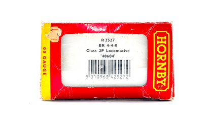 HORNBY 00 GAUGE - R2527 - BR BLACK 4-4-0 CLASS 2P LOCOMOTIVE 40604 - BOXED