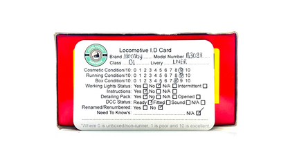 HORNBY 00 GAUGE - R3088 - LNER BLACK 2-8-0 THOMPSON CLASS O1 LOCOMOTIVE - BOXED