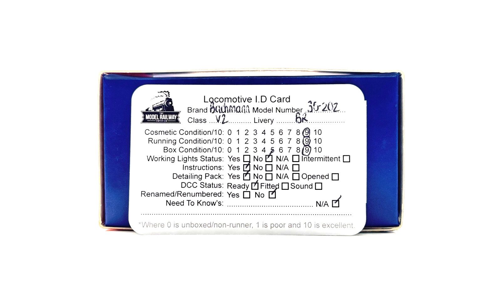 BACHMANN 00 GAUGE - 35-202 - LNER V2 CLASS 60847 ST PETERS SCHOOL - BOXED