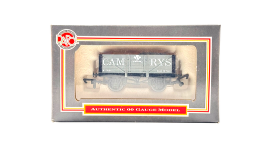 DAPOL 00 GAUGE - CAM RYS CAMRYS GREY PLANK WAGON (LIMITED EDITION)