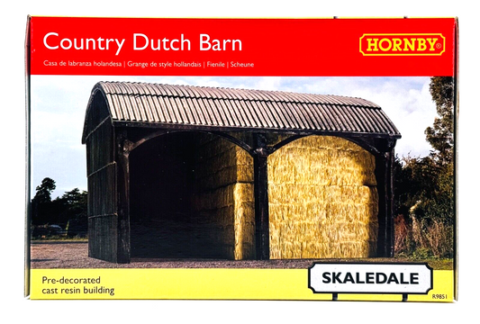 HORNBY 00 GAUGE SKALEDALE - R9851 - "COUNTRY DUTCH FARM BARN" - NEW BOXED