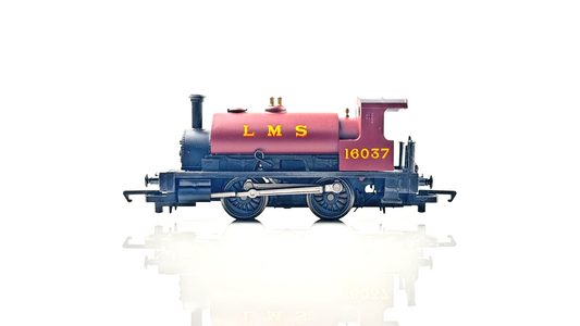 HORNBY 00 GAUGE - R2189 - LMS MAROON 0-4-0ST CLASS 0F LOCOMOTIVE '16037' BOXED